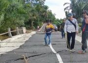 Jembatan GP Gunong Panyang Woyla Timur Rusak Diterjang Banjir, PUPR Aceh Barat Siapkan Penanganan Darurat