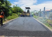 Akses Jalan Menuju Puskesmas Samatiga Mulai Diaspal